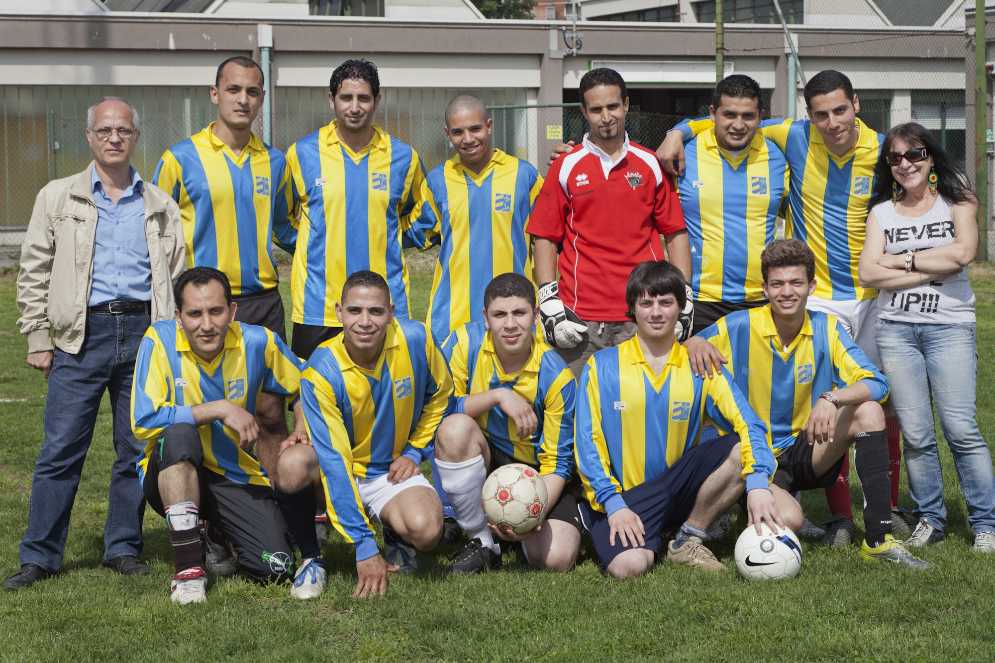 2013 - torneo di calcio con la Rete Scuole Senza Permesso